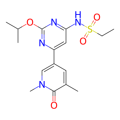 Chemical structure of BindingDB Monomer ID 345595