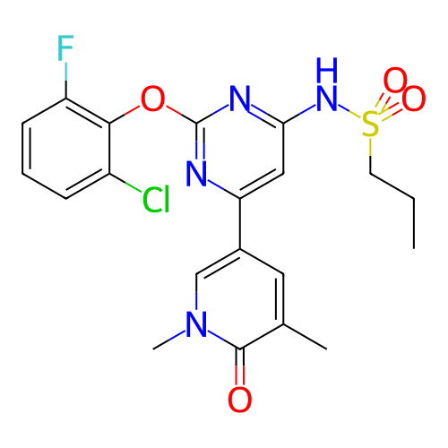 Chemical structure of BindingDB Monomer ID 345596