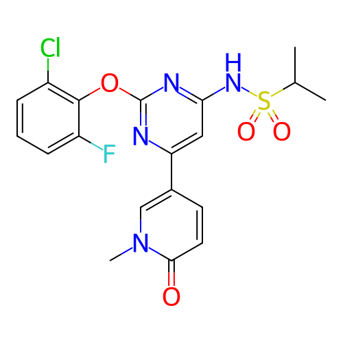 Chemical structure of BindingDB Monomer ID 345599