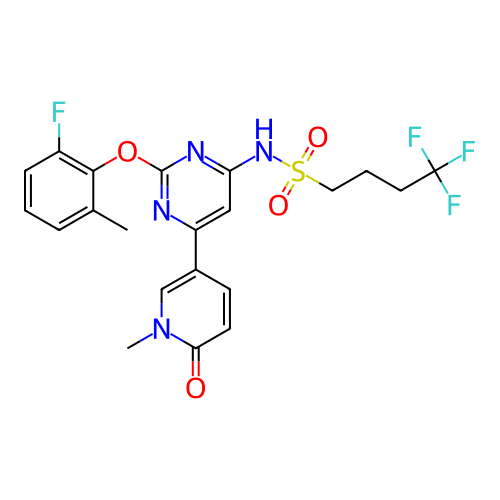 Chemical structure of BindingDB Monomer ID 345601