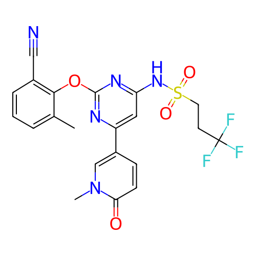 Chemical structure of BindingDB Monomer ID 345604