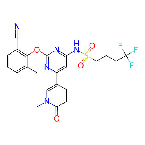 Chemical structure of BindingDB Monomer ID 345605