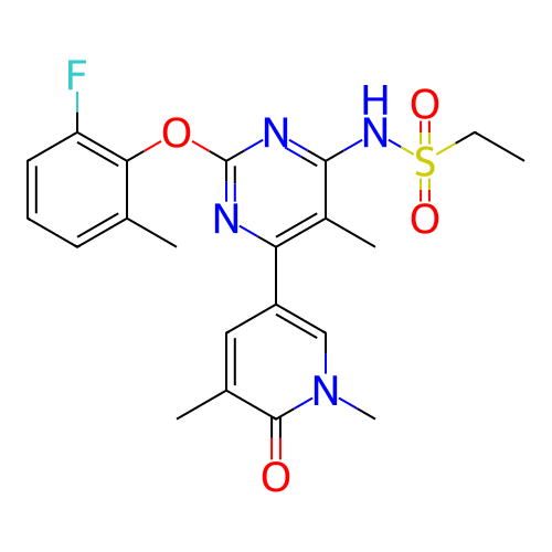 Chemical structure of BindingDB Monomer ID 345614