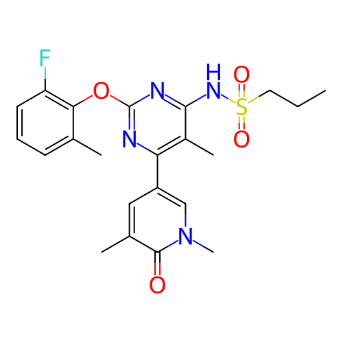 Chemical structure of BindingDB Monomer ID 345616