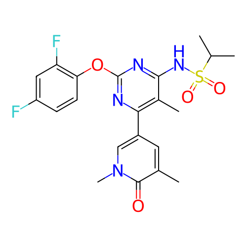 Chemical structure of BindingDB Monomer ID 345620