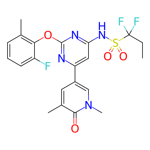 Chemical structure of BindingDB Monomer ID 345622