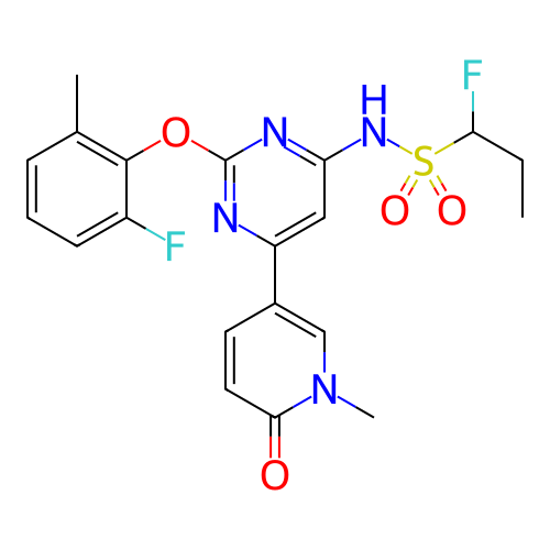 Chemical structure of BindingDB Monomer ID 345623