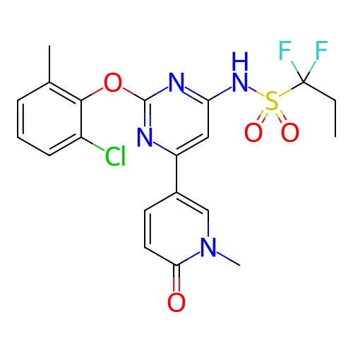 Chemical structure of BindingDB Monomer ID 345625