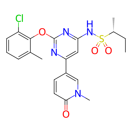 Chemical structure of BindingDB Monomer ID 345659