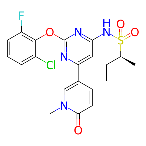 Chemical structure of BindingDB Monomer ID 345661