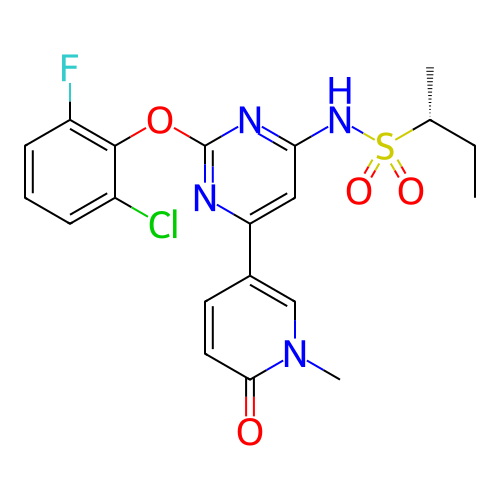 Chemical structure of BindingDB Monomer ID 345662