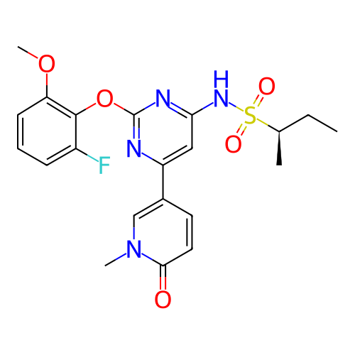 Chemical structure of BindingDB Monomer ID 345663