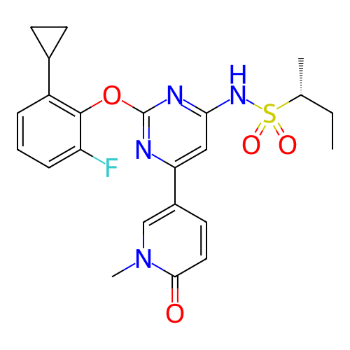 Chemical structure of BindingDB Monomer ID 345665