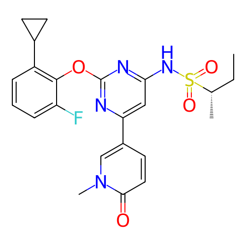 Chemical structure of BindingDB Monomer ID 345666