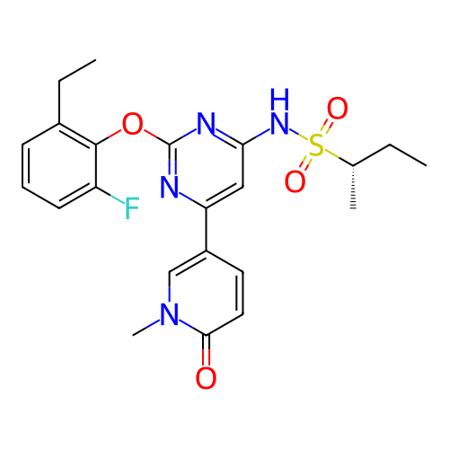 Chemical structure of BindingDB Monomer ID 345670