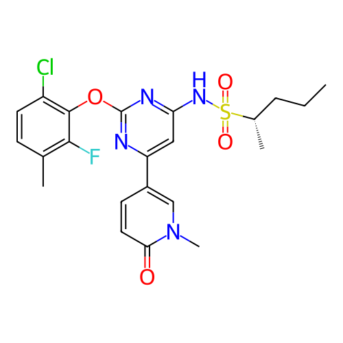 Chemical structure of BindingDB Monomer ID 345682