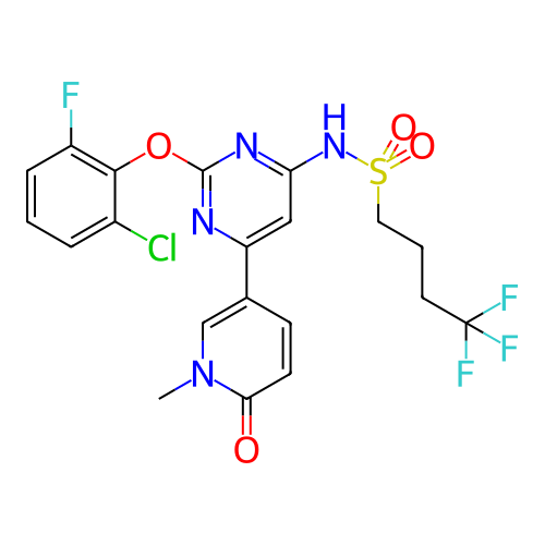 Chemical structure of BindingDB Monomer ID 345687