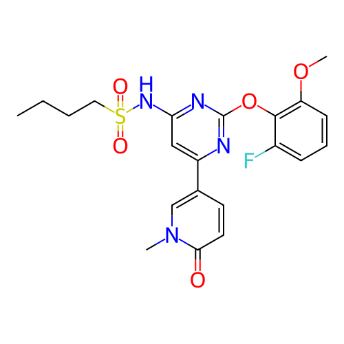 Chemical structure of BindingDB Monomer ID 345688