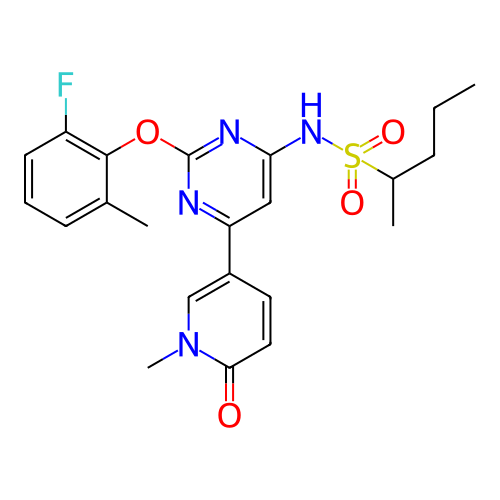 Chemical structure of BindingDB Monomer ID 345696
