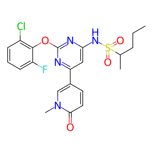 Chemical structure of BindingDB Monomer ID 345697