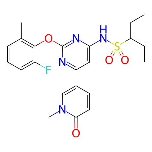 Chemical structure of BindingDB Monomer ID 345708