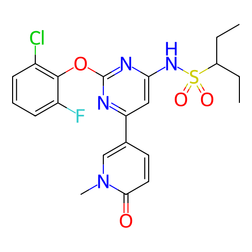 Chemical structure of BindingDB Monomer ID 345709