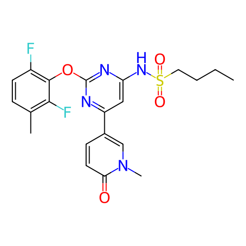 Chemical structure of BindingDB Monomer ID 345712