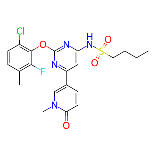 Chemical structure of BindingDB Monomer ID 345713