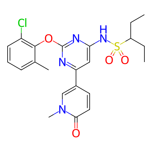Chemical structure of BindingDB Monomer ID 345714