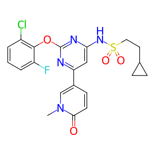 Chemical structure of BindingDB Monomer ID 345723
