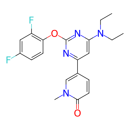 Chemical structure of BindingDB Monomer ID 345732