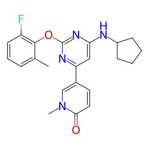 Chemical structure of BindingDB Monomer ID 345740