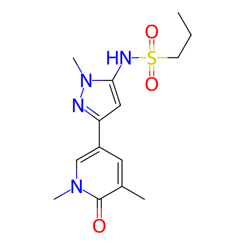 Chemical structure of BindingDB Monomer ID 345791