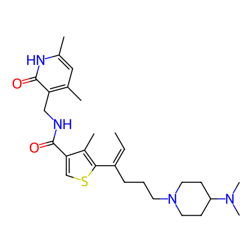 Chemical structure of BindingDB Monomer ID 347749
