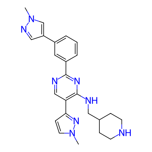 Chemical structure of BindingDB Monomer ID 347806