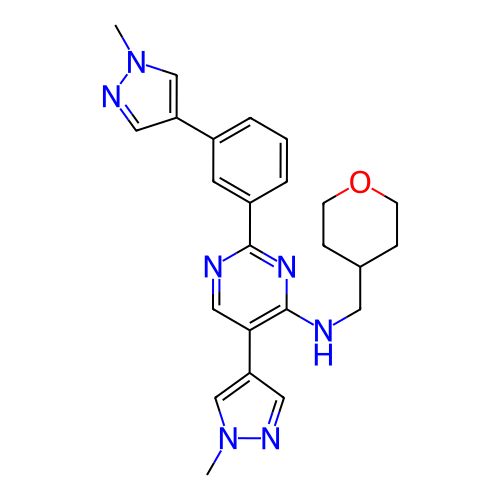 Chemical structure of BindingDB Monomer ID 347807