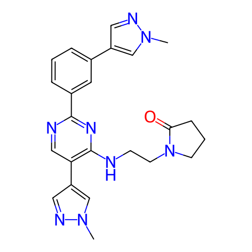 Chemical structure of BindingDB Monomer ID 347833