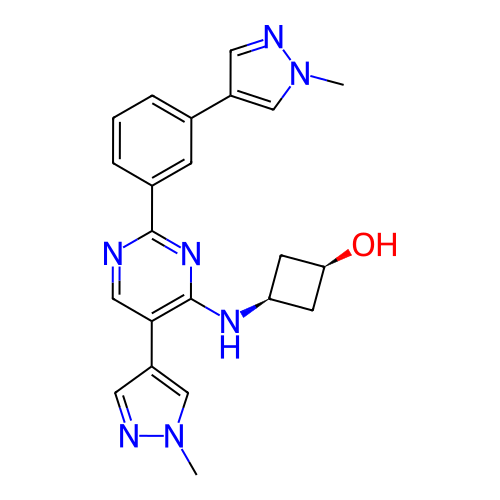 Chemical structure of BindingDB Monomer ID 347840
