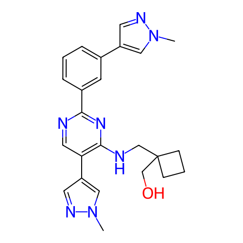 Chemical structure of BindingDB Monomer ID 347847