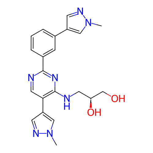 Chemical structure of BindingDB Monomer ID 347848