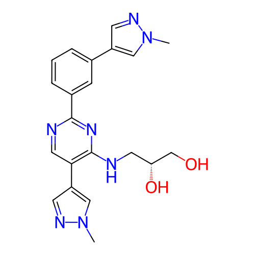 Chemical structure of BindingDB Monomer ID 347850