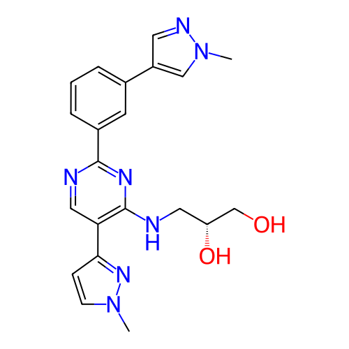 Chemical structure of BindingDB Monomer ID 347877