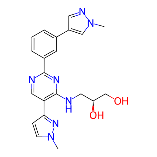 Chemical structure of BindingDB Monomer ID 347914