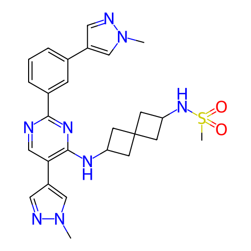 Chemical structure of BindingDB Monomer ID 347954