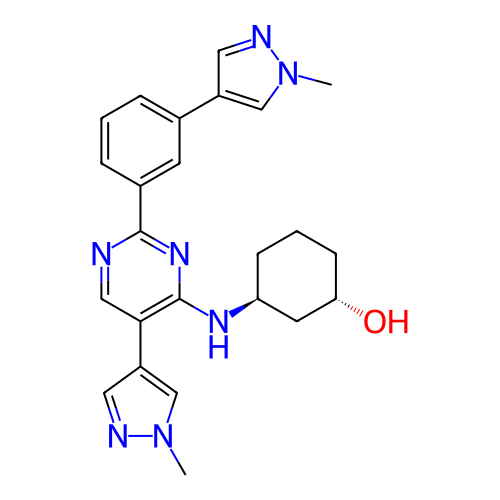 Chemical structure of BindingDB Monomer ID 347956