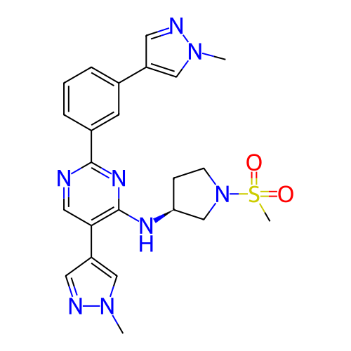 Chemical structure of BindingDB Monomer ID 347964