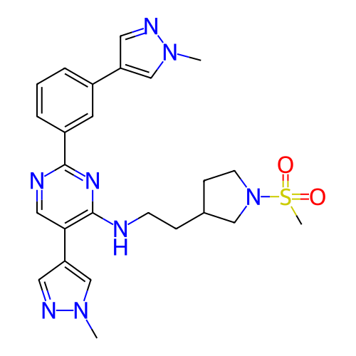 Chemical structure of BindingDB Monomer ID 347969