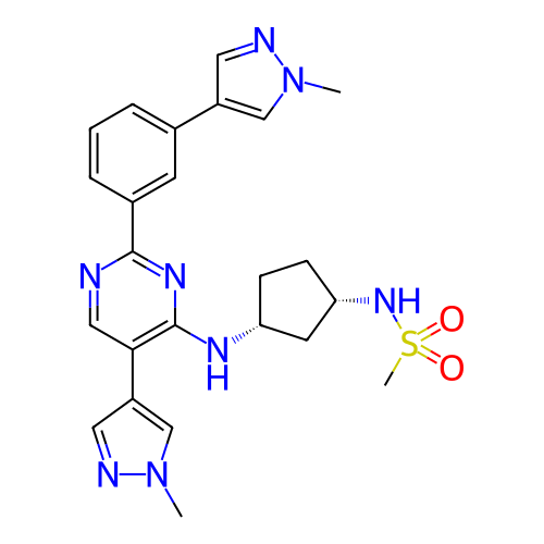 Chemical structure of BindingDB Monomer ID 347970