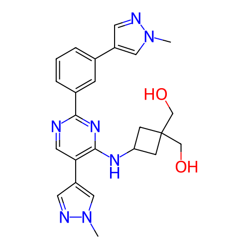 Chemical structure of BindingDB Monomer ID 347974