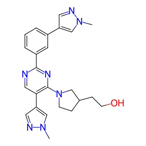 Chemical structure of BindingDB Monomer ID 348020